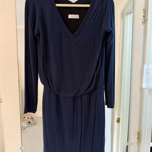 Bailey 44 Deep Blue Long Sleeve Dress